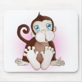Molly der Affe Mousepad (Vorne)