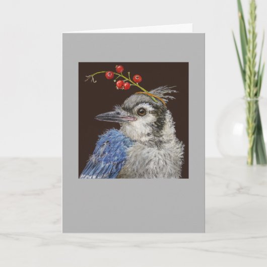 Molly die blauen Jay-Karten Karte (Vorderseite)