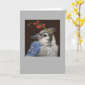 Molly die blauen Jay-Karten Karte (Gelbe Blume)