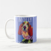 Molly die Dachshund-Therapie-HundeTasse durch Kaffeetasse (Links)