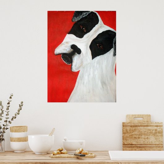 Molly Dog Poster (Küche)