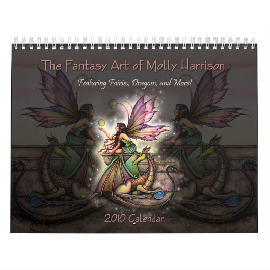 Molly Harrison 2010 Fantasy Art Calendar Kalender (Titelbild)