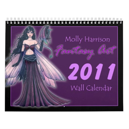 Molly Harrison 2011 Fantasy Art Calendar Kalender (Titelbild)