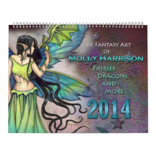 Molly Harrison 2014 Feen- und Fantasy-Kunstkalende Kalender