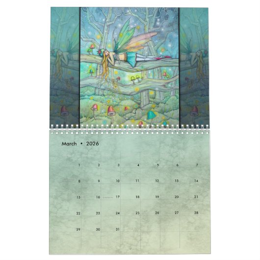 Molly Harrison 2022 Fantasy Art Calendar Kalender (Mär 2026)