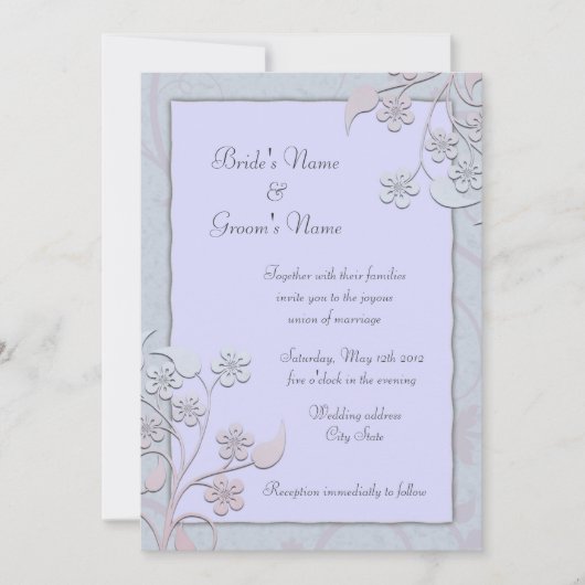 "Molly Harrison Designs" Einladung (Vorderseite)