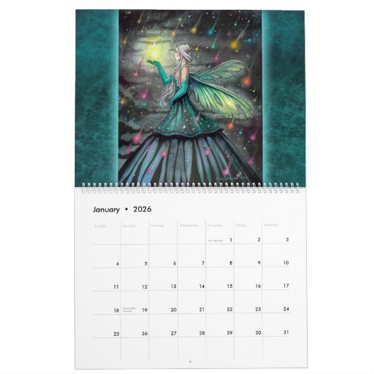 Molly Harrison Fairies 2021 Wall Calendar Kalender (Jan 2026)