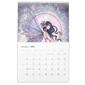 Molly Harrison Fairy Art Portfolio Book Kalender (Jan 2026)