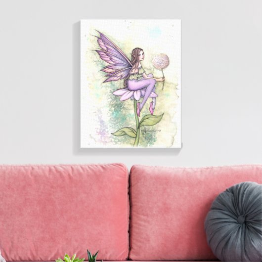Molly Harrison Fairy Wall Decke "Make a Wish" Leinwanddruck (Insitu (Wohnzimmer))