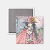 "molly harrison illustrationen" magnet (Vorderseite/Rückseite)