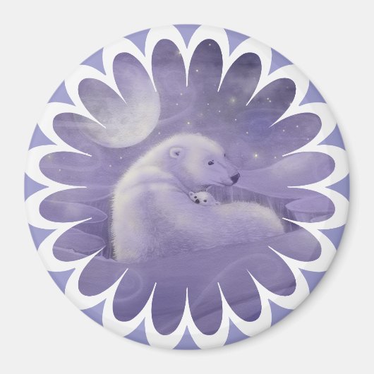 "Molly Harrison Illustrationen" Magnet (Vorne)