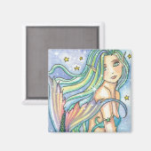 "molly harrison illustrationen" magnet (Vorderseite/Rückseite)
