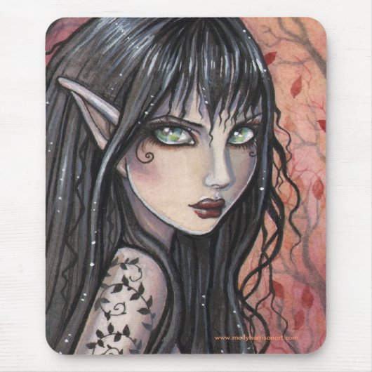 "molly harrison illustrationen" mousepad (Vorne)
