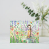 "molly harrison illustrationen" postkarte (Stehend Vorderseite)