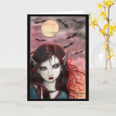 ‚Molly Harrison Illustrations‘ Karte (Gelbe Blume)
