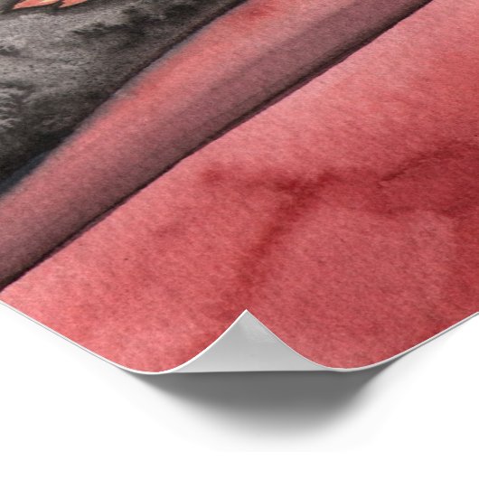 ‚Molly Harrison Illustrations‘ Poster (Ecke)