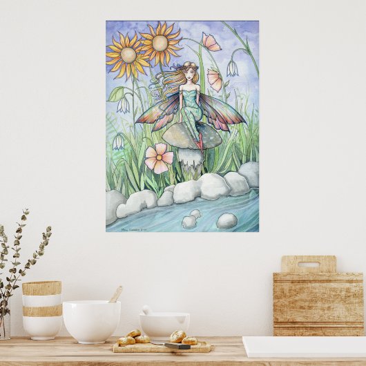 ‚Molly Harrison Illustrations‘ Poster (Küche)