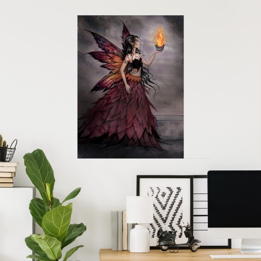 ‚Molly Harrison Illustrations‘ Poster (Heimbüro)