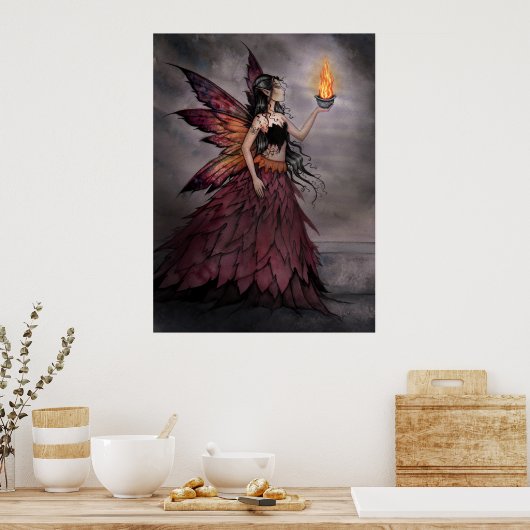 ‚Molly Harrison Illustrations‘ Poster (Küche)