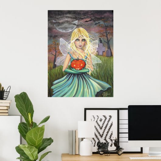 ‚Molly Harrison Illustrations‘ Poster (Heimbüro)