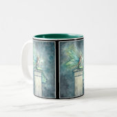 ‚Molly Harrison Illustrations‘ Zweifarbige Tasse (Vorderseite Links)