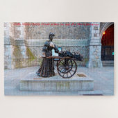 Molly Malone Dublin Irland. Jigsaw Puzzle (Horizontal)