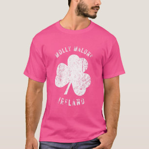 Molly Malone Dublin Irland Vintage Shamrock Distr T-Shirt