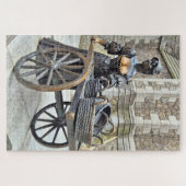 Molly Malone statue, Dublin, Irland Puzzle (Horizontal)