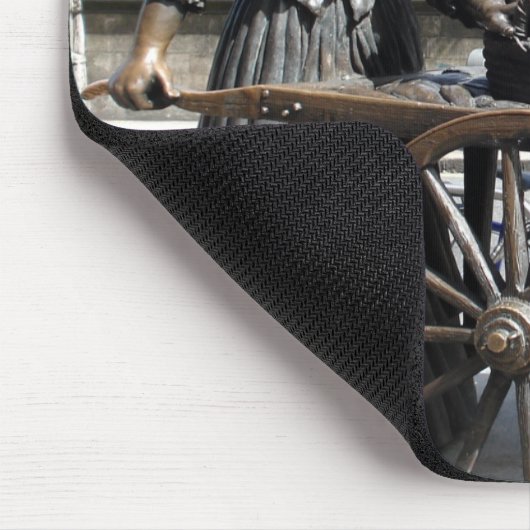 Molly Malone und Schubkarre Irland Mousepad (Ecke)
