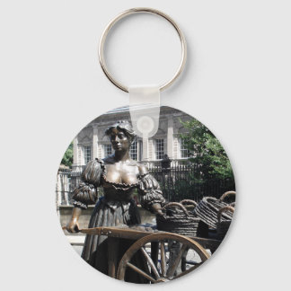 Molly Malone und Wheelbarrow Irland Schlüsselring Schlüsselanhänger
