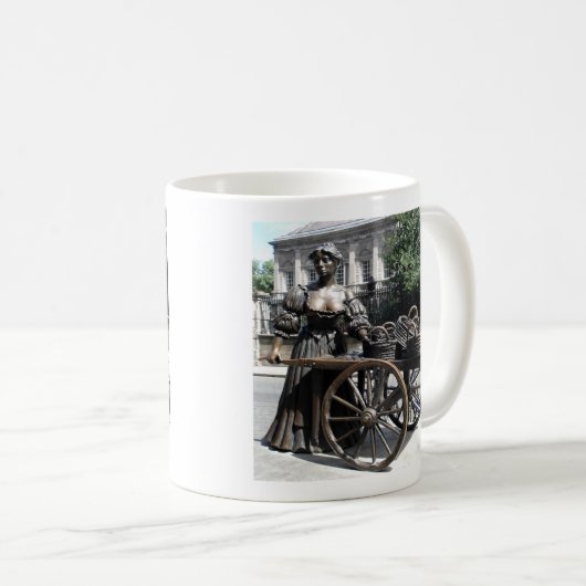 Molly Malone und Wheelbarrow Irland Tasse (VorderseiteRechts)