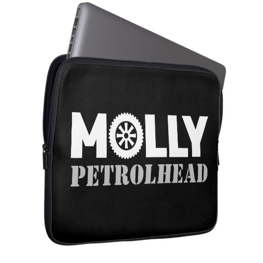 Molly Petrol Head Laptopschutzhülle (Vorne Rechts)