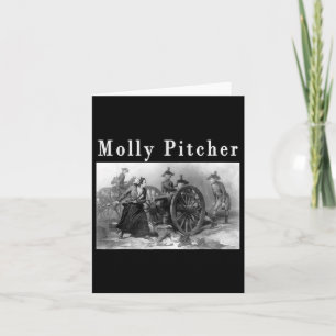 Molly Pitcher Mary Ludwig American Revolutionary W Karte