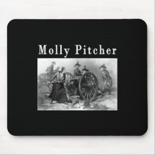 Molly Pitcher Mary Ludwig American Revolutionary W Mousepad