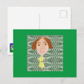 Molly Postkarte (Vorne/Hinten)