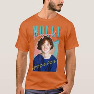 Molly Ringwald 80er Retro Style Fan Art Design T-Shirt