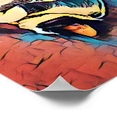 Molly the Cat Poster (Ecke)