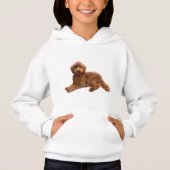 Molly the Goldendoodle Hoodie (Vorderseite)