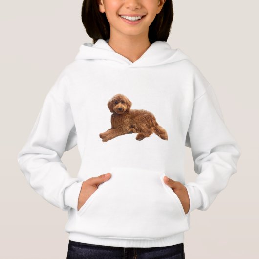 Molly the Goldendoodle Hoodie (Vorderseite)