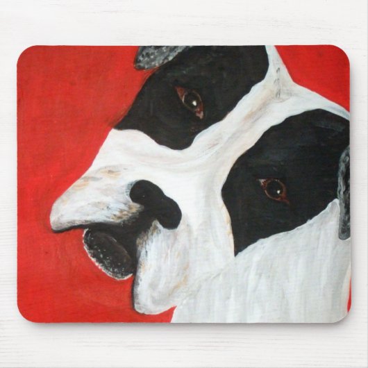 Mollyhund Mousepad (Vorne)