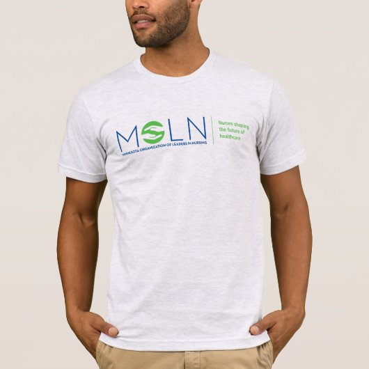 MOLN Light Color Tri-Blend-T - Shirt (Vorderseite)