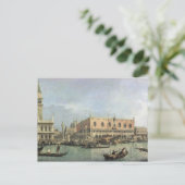 Molo und Piazzetta San Marco, Venedig (Öl Postkarte (Stehend Vorderseite)