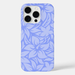 Moloaa Bay Hawaiian Hibiscus Tonal Periwinkle iPhone 16 Pro Hülle