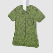 Moloaa Bay Hawaiian Hibiskus Aloha Shirt Ornament (Vorderseite)