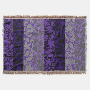 Moloaa Bay Hawaiianischer Hibiskus Gestreifte Deck Decke