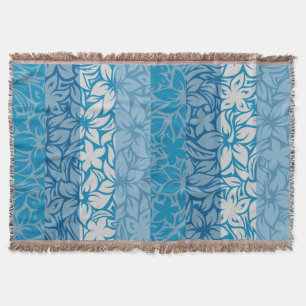 Moloaa Bay Hawaiianischer Hibiskus Gestreifte Deck Decke