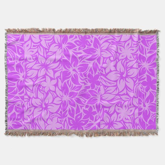 Moloaa Bay Hawaiianischer Hibiskus Tonal Strip Dec Decke (Vorderseite)