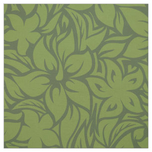 Moloaa Bucht-hawaiischer Hibiskus-Aloha Stoff