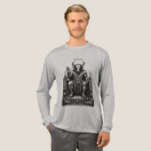 Moloch der Ewigen Flamme Tri-Blend Shirt (Volle Vorderseite)