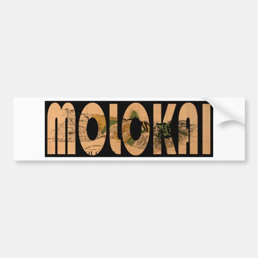 molokai1897 autoaufkleber (Vorne)